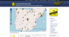 Desktop Screenshot of casastristes.org